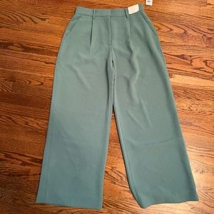 Abercrombie & fitch premium crepe ultra wide leg pants